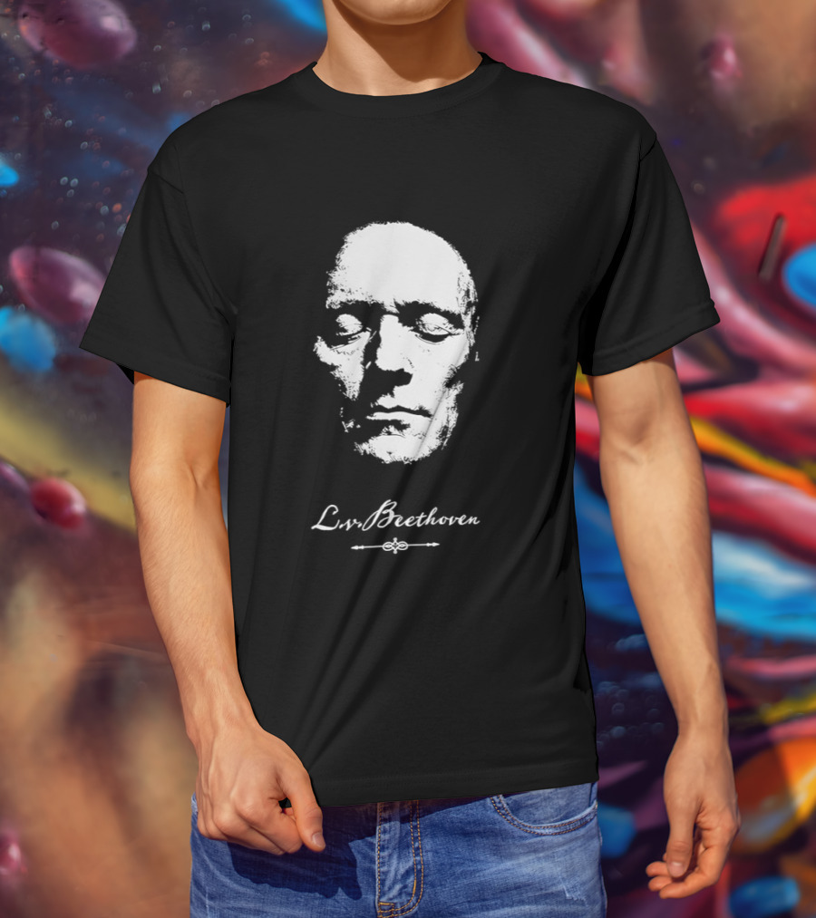 Ludwig Van Beethoven Mask T-Shirt