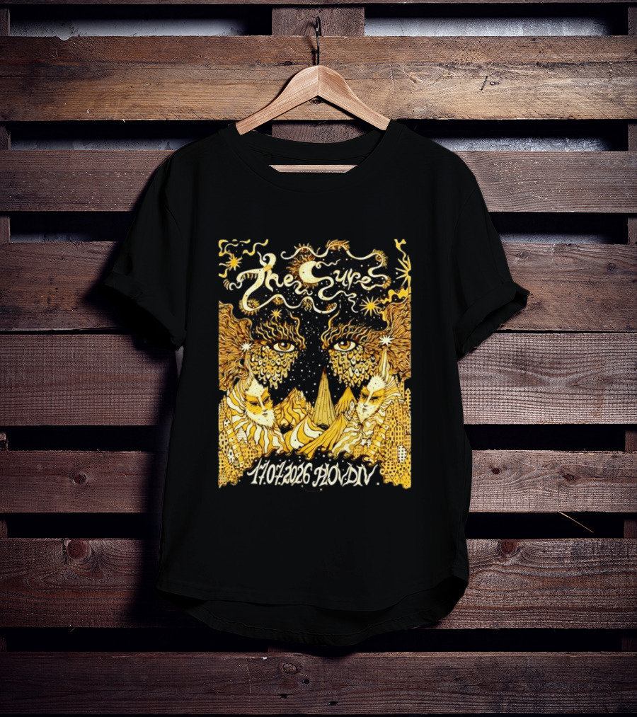 The Cure 17 July 2026 Plovdiv Concert Live Music Event T-Shirt