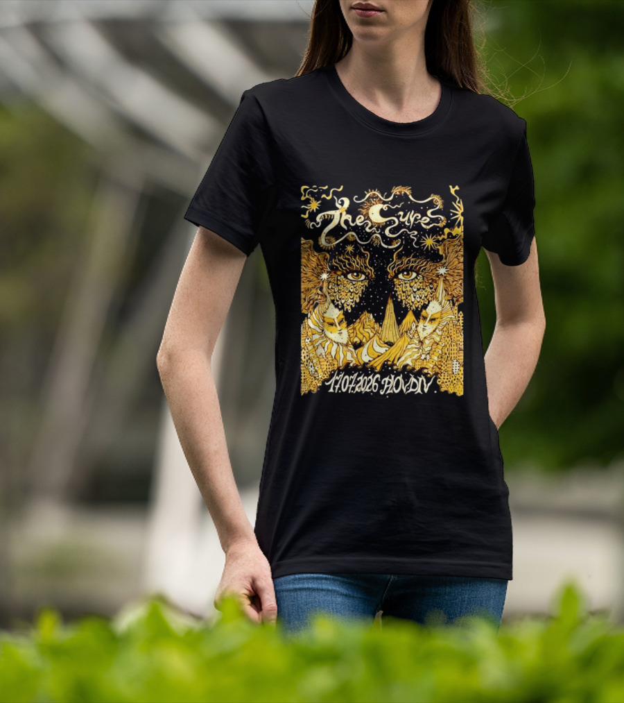 The Cure 17 July 2026 Plovdiv Concert Live Music Event T-Shirt