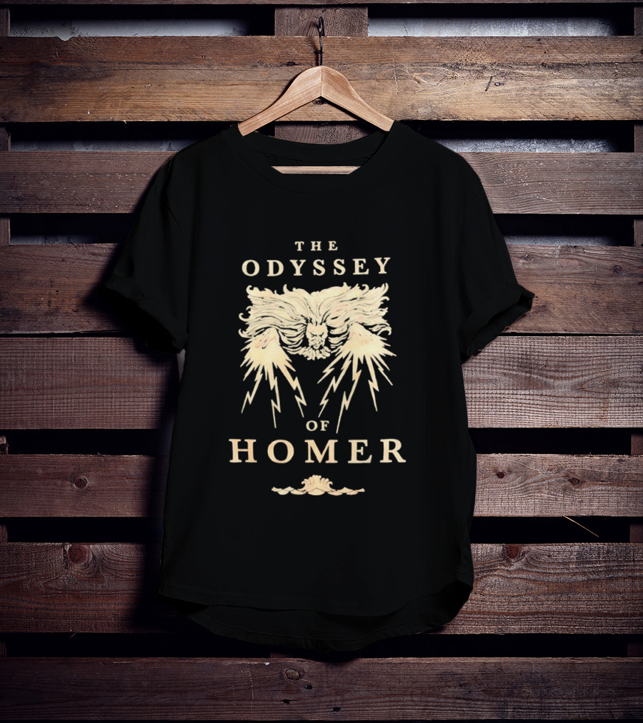 The Odyssey Of Homer Mythical Lightning Lion T-Shirt