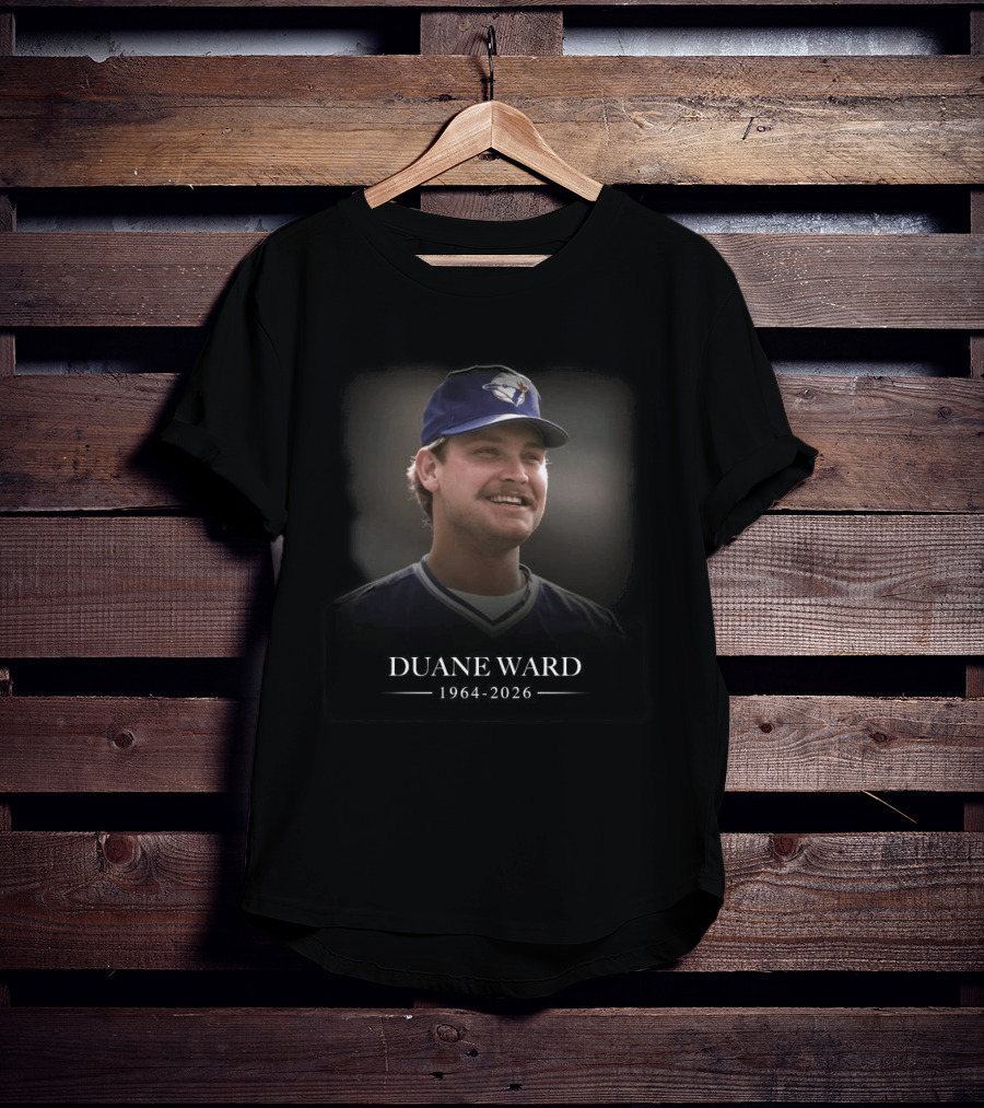 Duane Ward 1964 2026 Toronto Blue Jays Baseball Legend T-Shirt