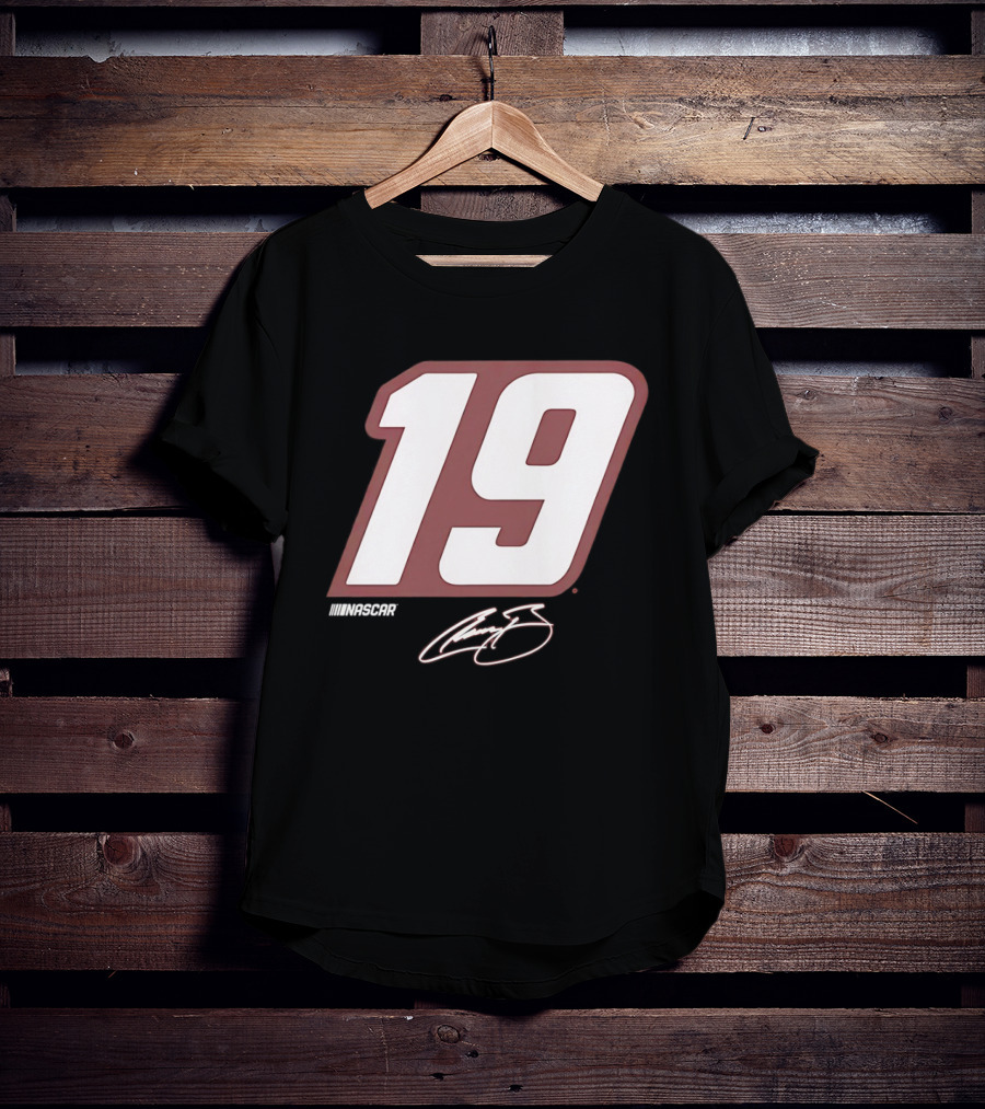 NASCAR Number 19 Racing Motorsport Signature Edition T-Shirt