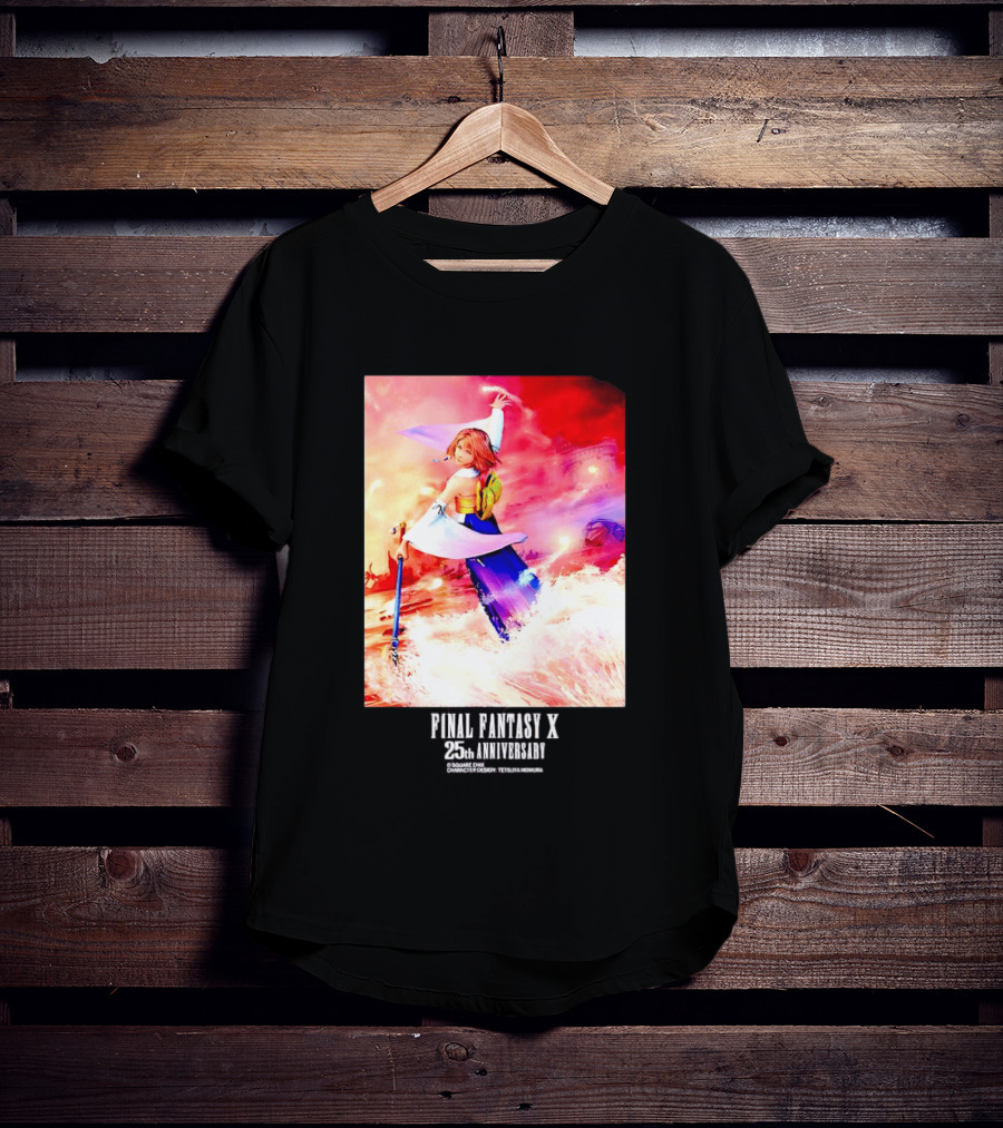Final Fantasy X 25th Anniversary Yuna Square Enix T-Shirt