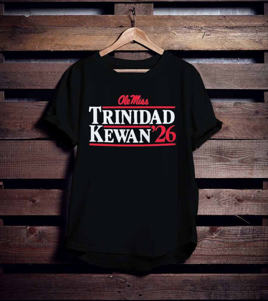 Ole Miss Trinidad Kewan Class Of 2026 T-Shirt