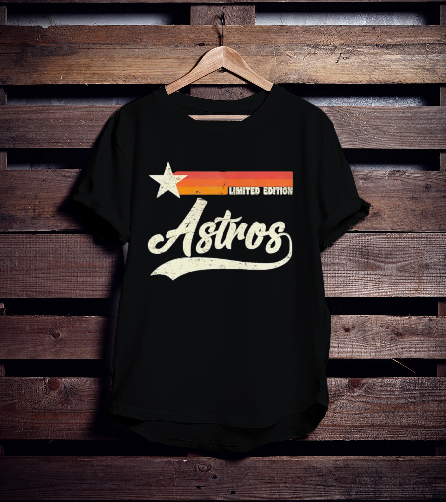 Houston Astros Retro Star Limited Edition T-Shirt