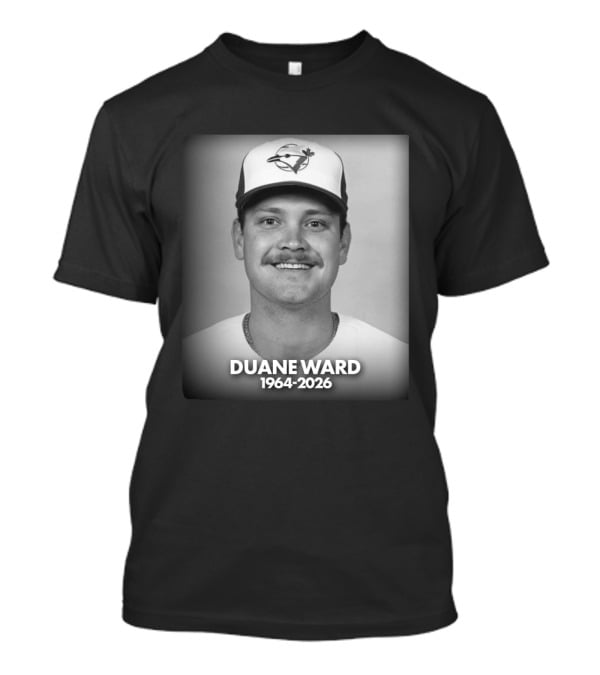 Duane Ward 1964 2026 Blue Jays Memoriam T-Shirt