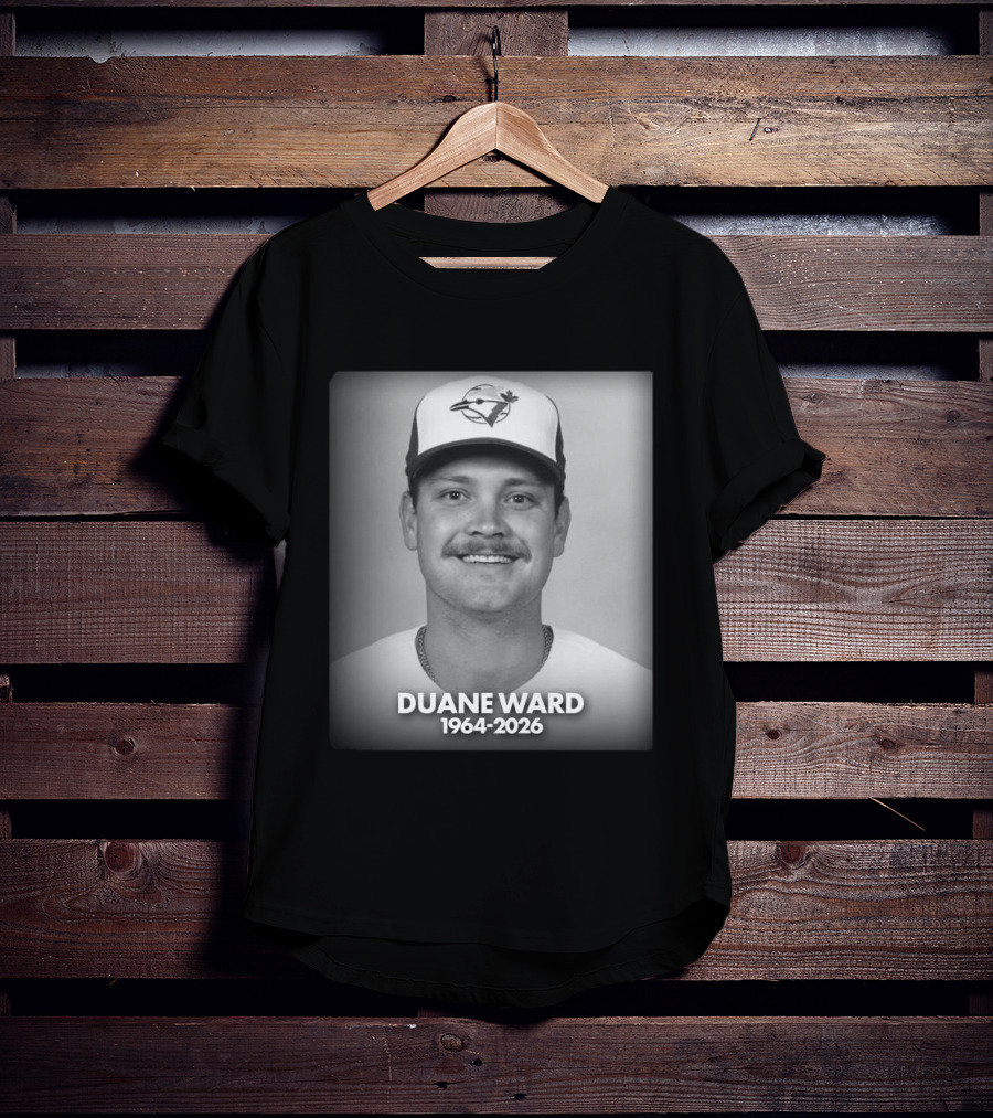 Duane Ward 1964 2026 Blue Jays Memoriam T-Shirt