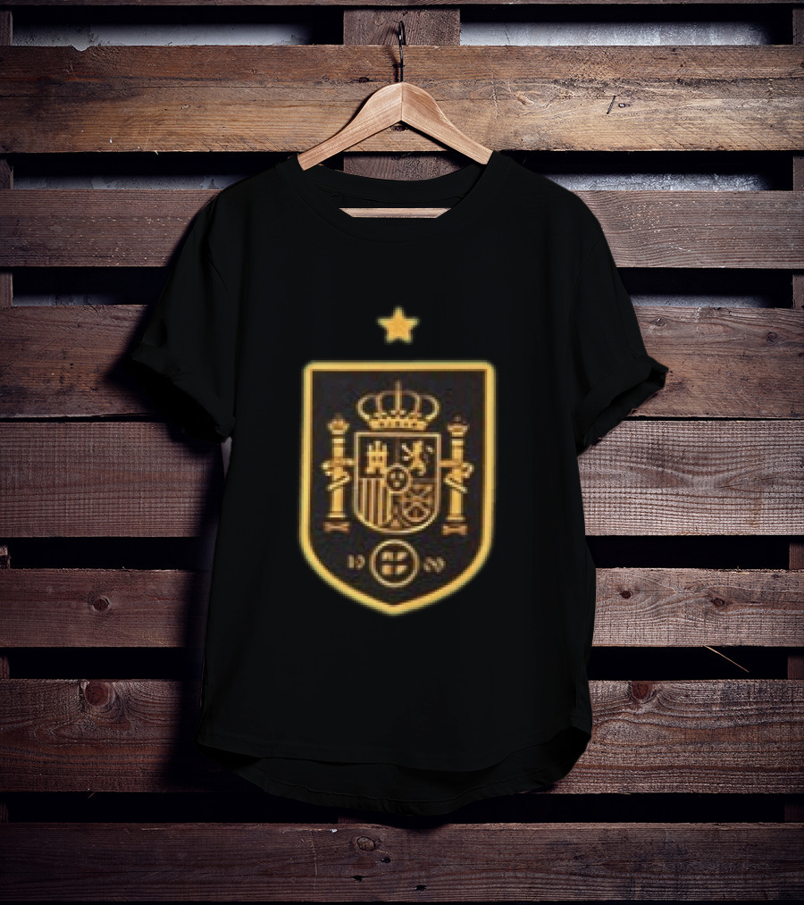 Spain National Team Maroon 1863FC True To Glory Crest T-Shirt