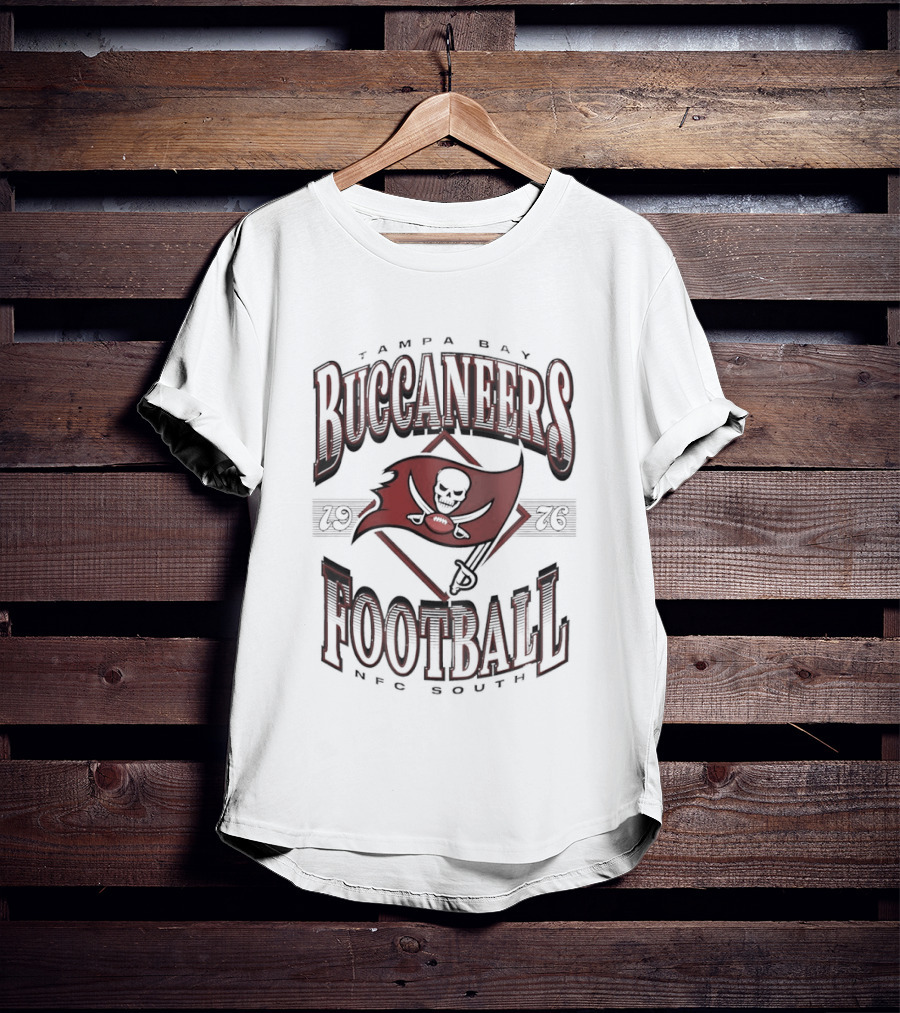Tampa Bay Buccaneers 1976 Football NFC South T-Shirt