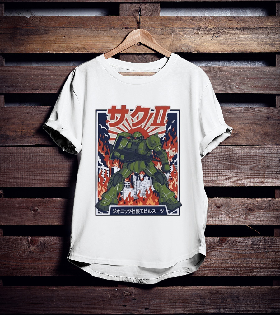 The Green Grunt MS 06 Zaku II T-Shirt