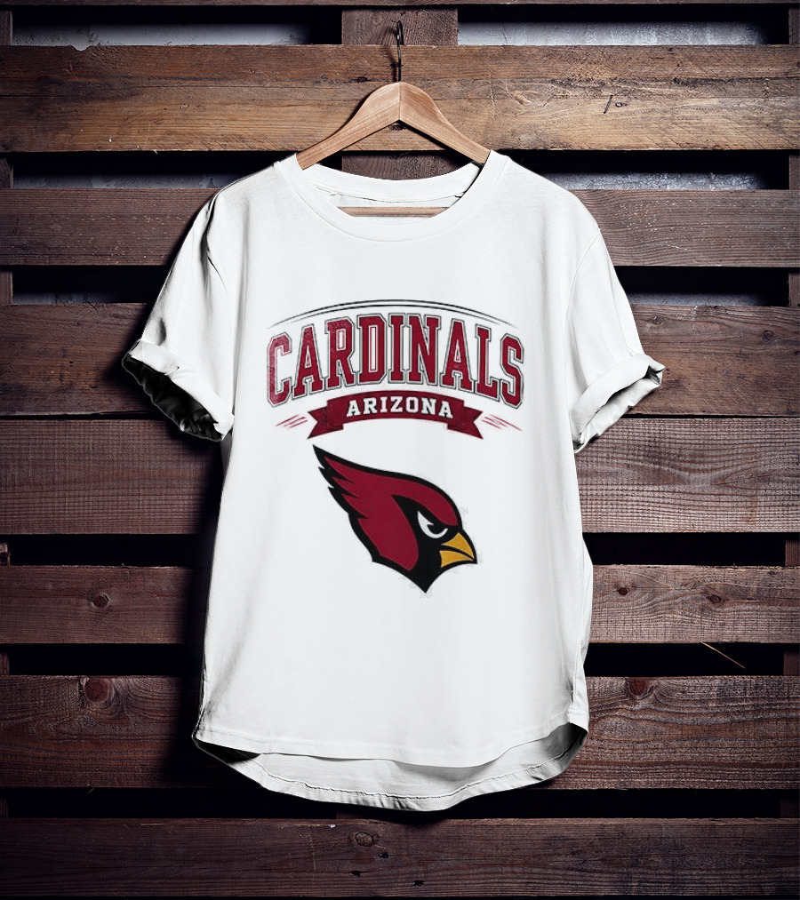 Arizona Cardinals Ghostface Running Football Combination T-Shirt