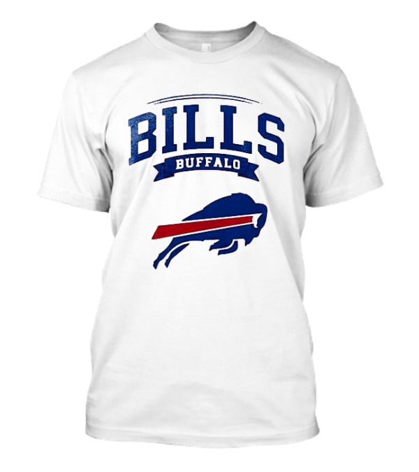 Buffalo Bills Ghostface Running Football T-Shirt