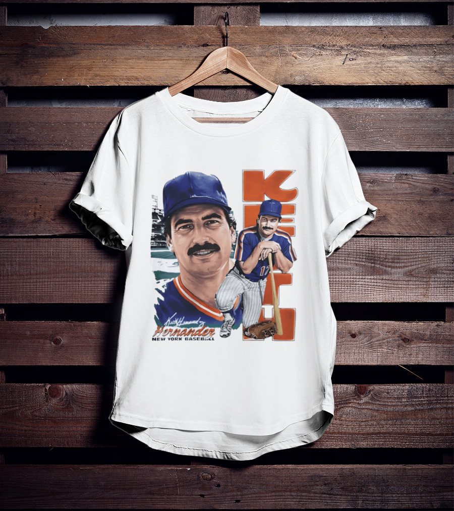 Keith Hernandez New York Baseball Mets KEITH T-Shirt