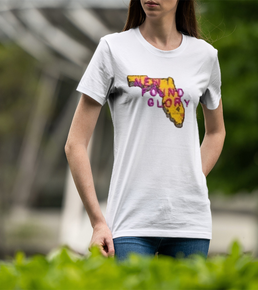 New Found Glory Florida Map You've Gotta Try Do What It Takes To Give Yourself A Break T-Shirt
