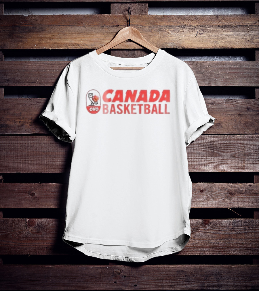 Drake OVO Canada Basketball Collaboration Owl T-Shirt