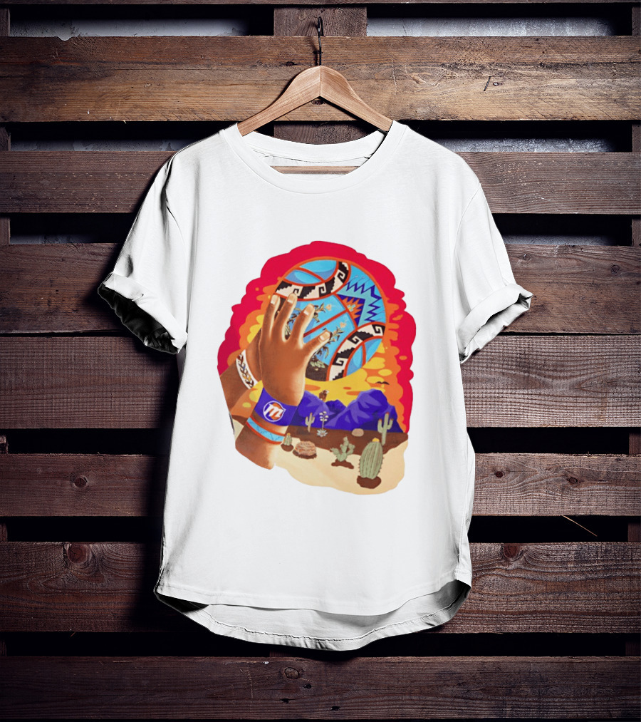 Phoenix Suns Desert Basketball Southwest NBA Cactus Mountain T-Shirt