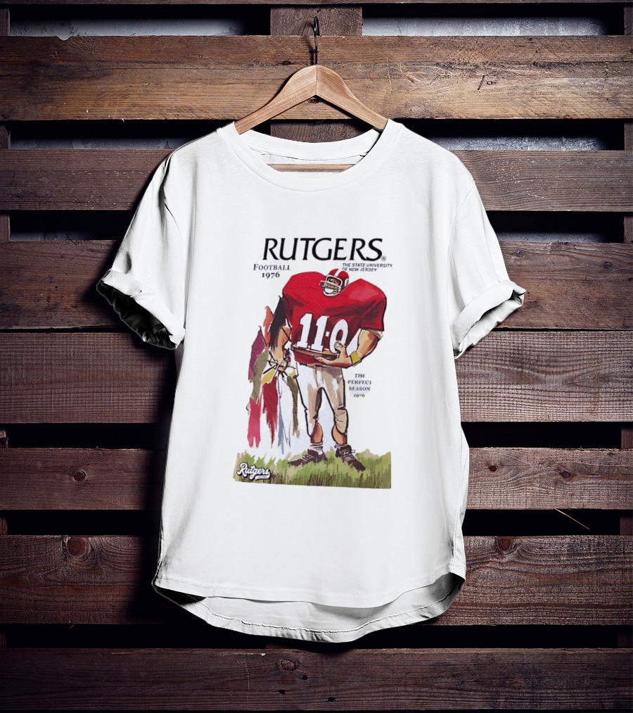 Rutgers Football 1976 The State University Of New Jersey Perfect Season 11 0 T-Shirt