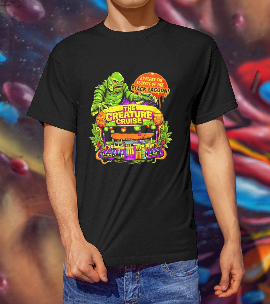 Explore The Secrets Of The Black Lagoon The Creature Cruise Adventure T-Shirt