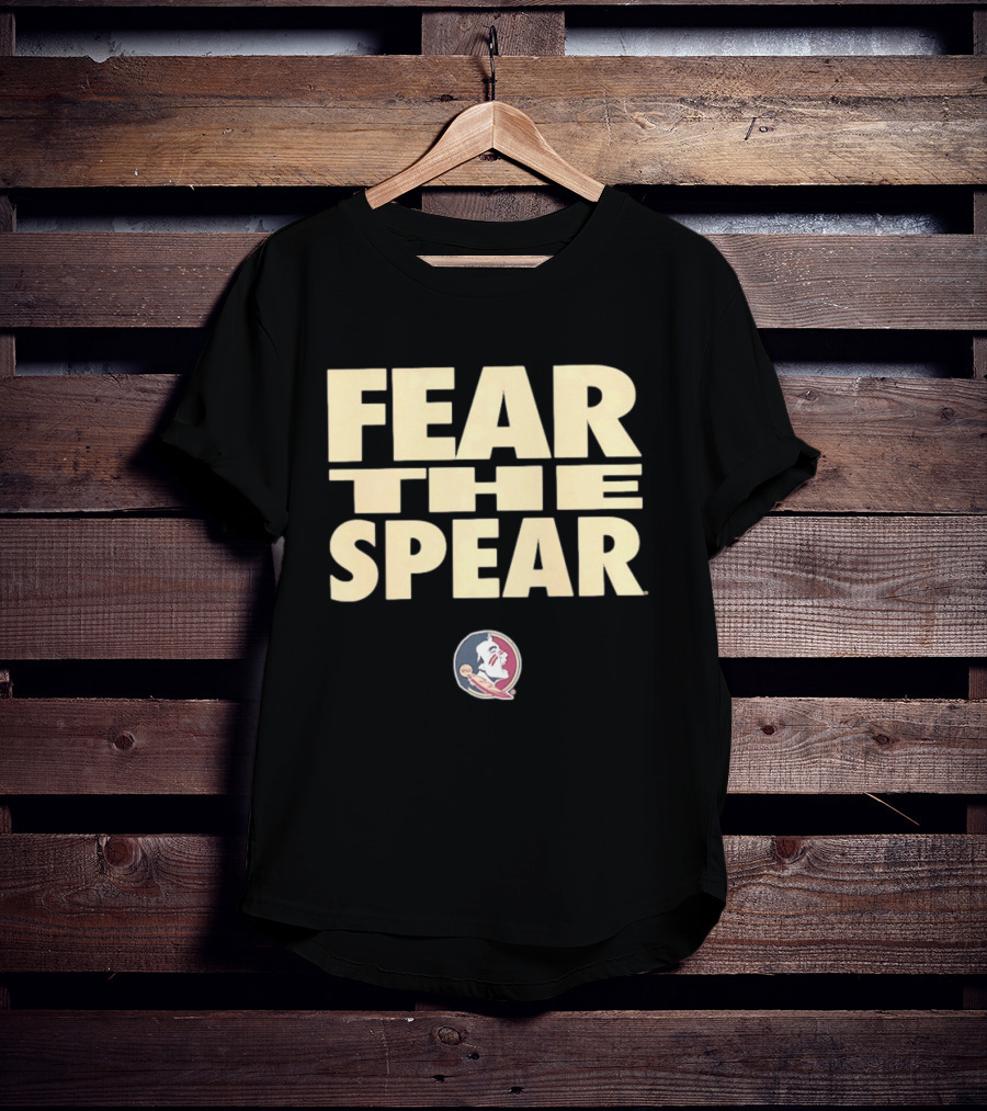 Florida State Seminoles Fear The Spear 2026 Featured Bold Text With Iconic Team T-Shirt