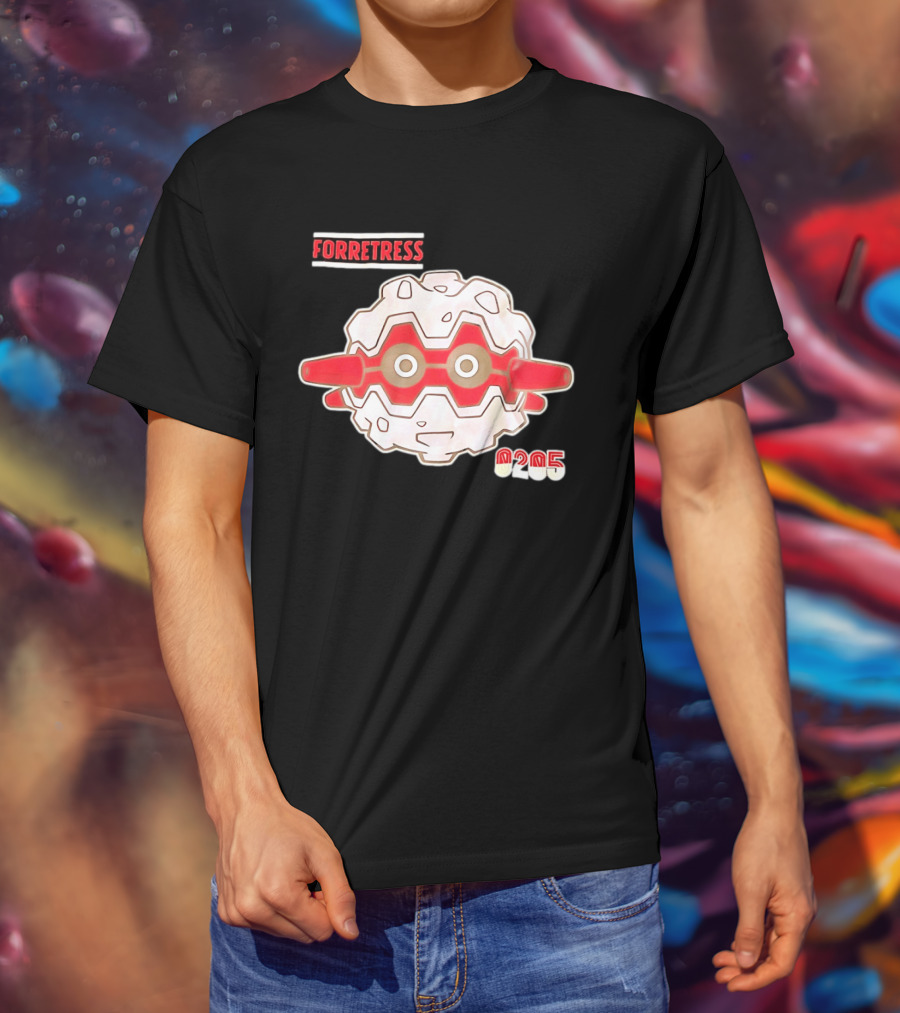 Forretress 205 Pokémon Pokedex T-Shirt