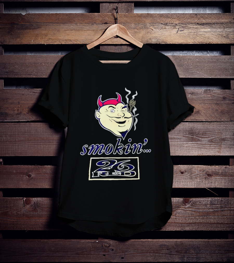 Devil Smokin' 26 Red T-Shirt