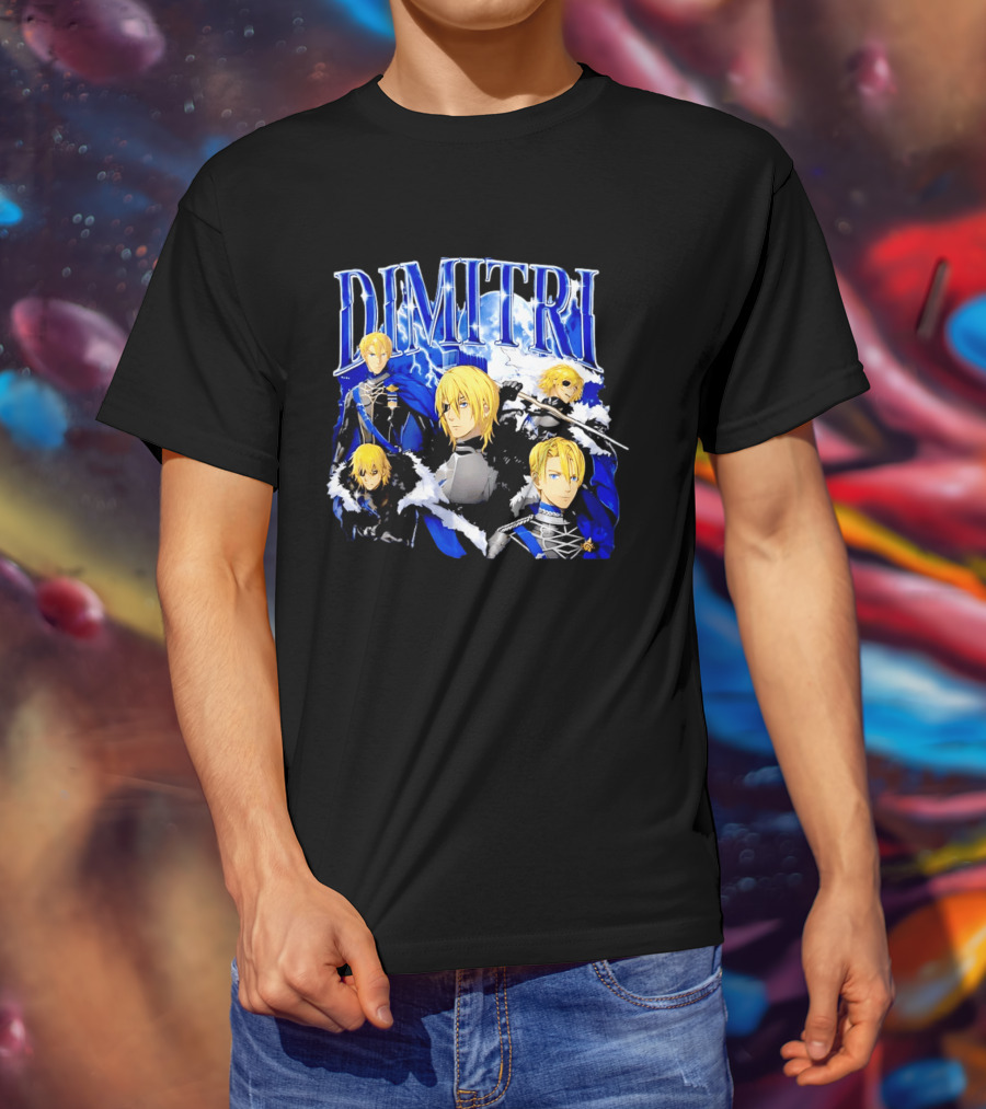 Dimitri Fire Emblem Three Houses Character Compilation T-Shirt