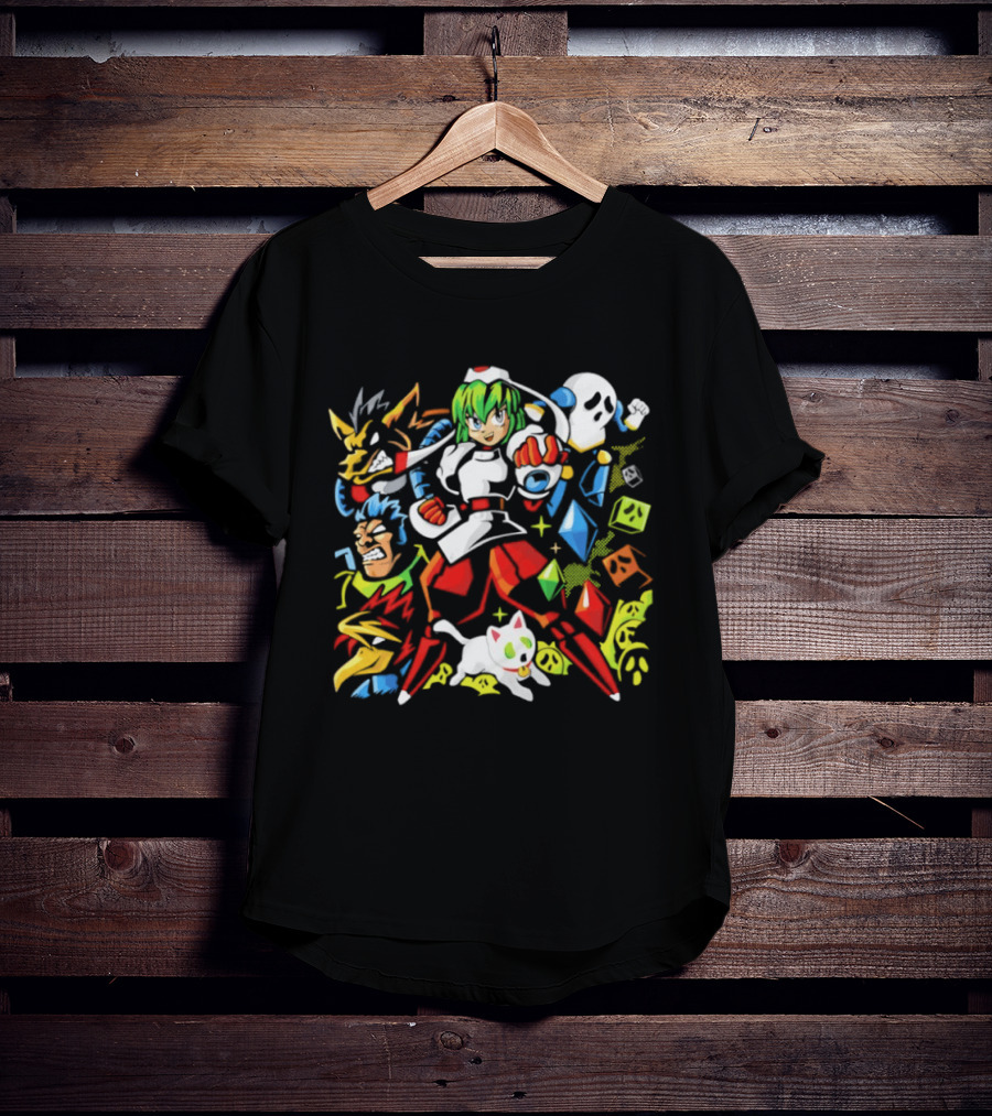 Marina Mischief Makers N64 Retro Game Characters T-Shirt