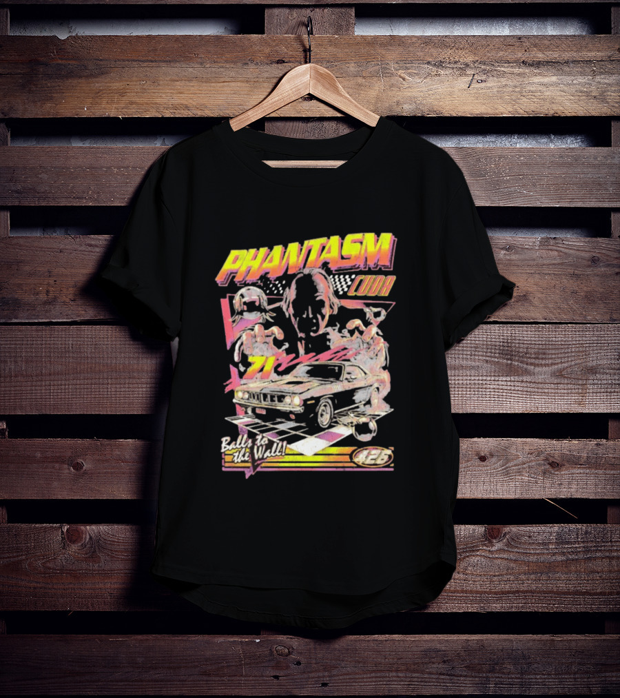 Phantasm Cuda 71 Balls To The Wall 426 Racing T-Shirt