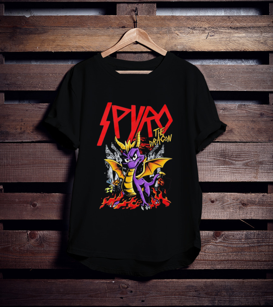 Spyro The Dragon Flaming Adventure T-Shirt