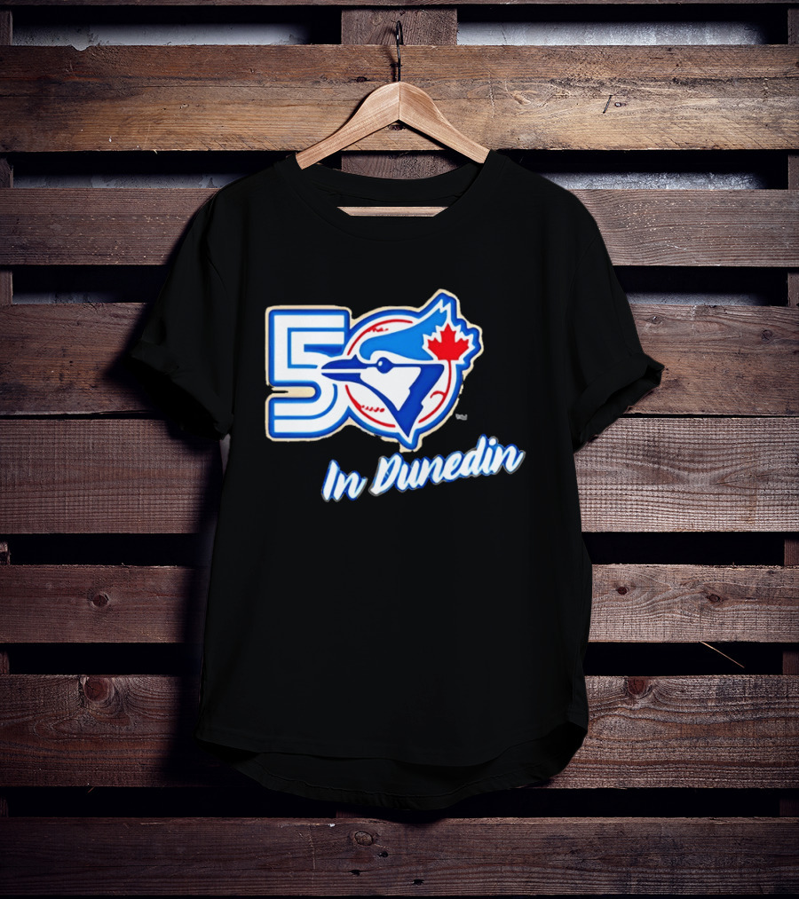 Toronto Blue Jays 50 Years In Dunedin MLB Anniversary Celebration T-Shirt