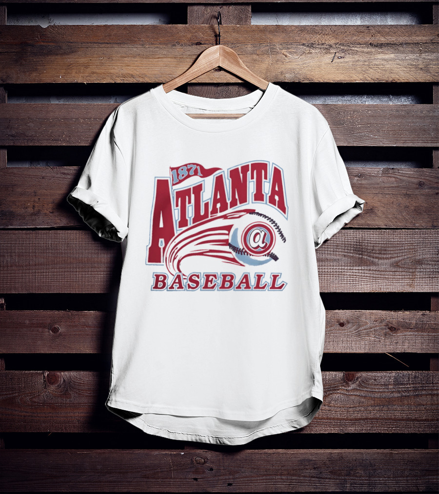 Atlanta Baseball 1871 Vintage Style MLB Team Fan T-Shirt
