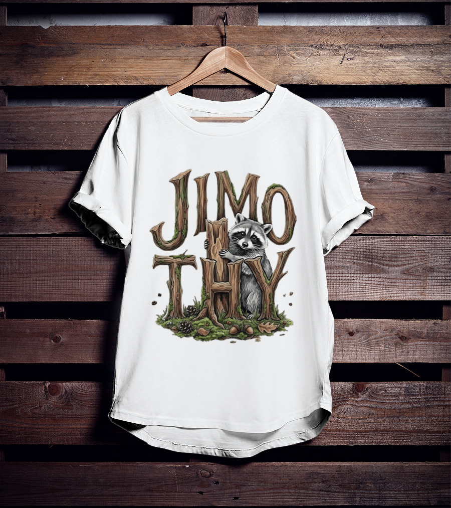 Jimothy The Raccoon Forest Adventure T-Shirt
