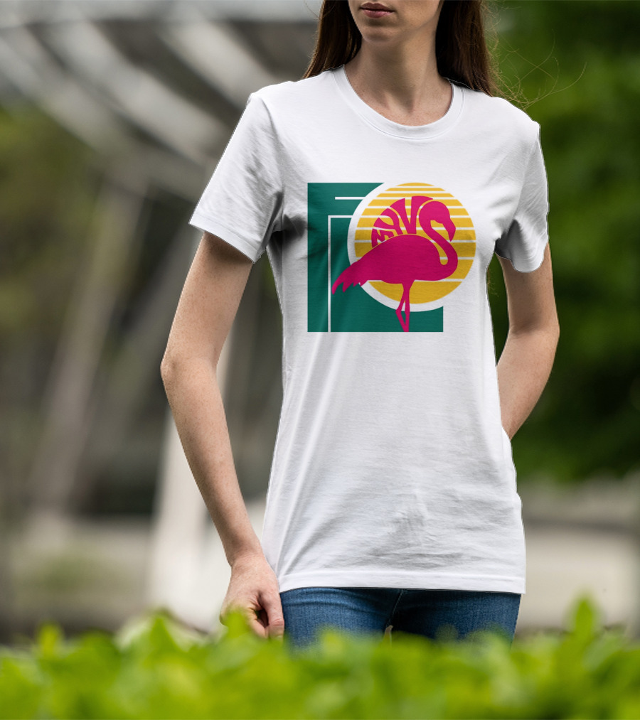 Move Flamingo Sunset Tropical FNS T-Shirt