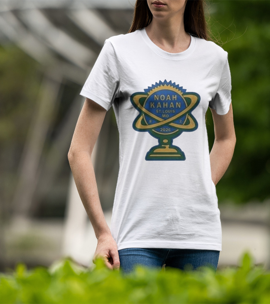 Noah Kahan St. Louis MO August 2 2026 The Great Divide Tour Busch Stadium T-Shirt