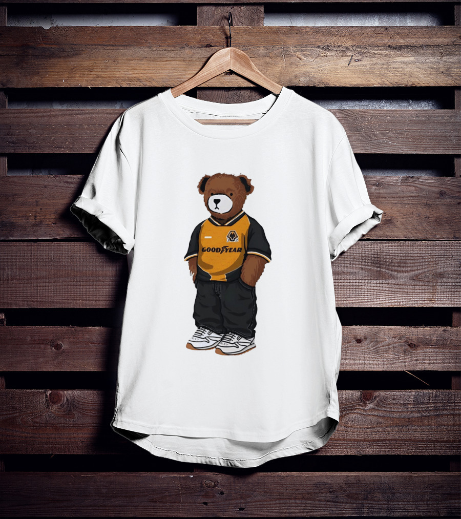 Wolverhampton Wanderers Goodyear Jersey Bear T-Shirt