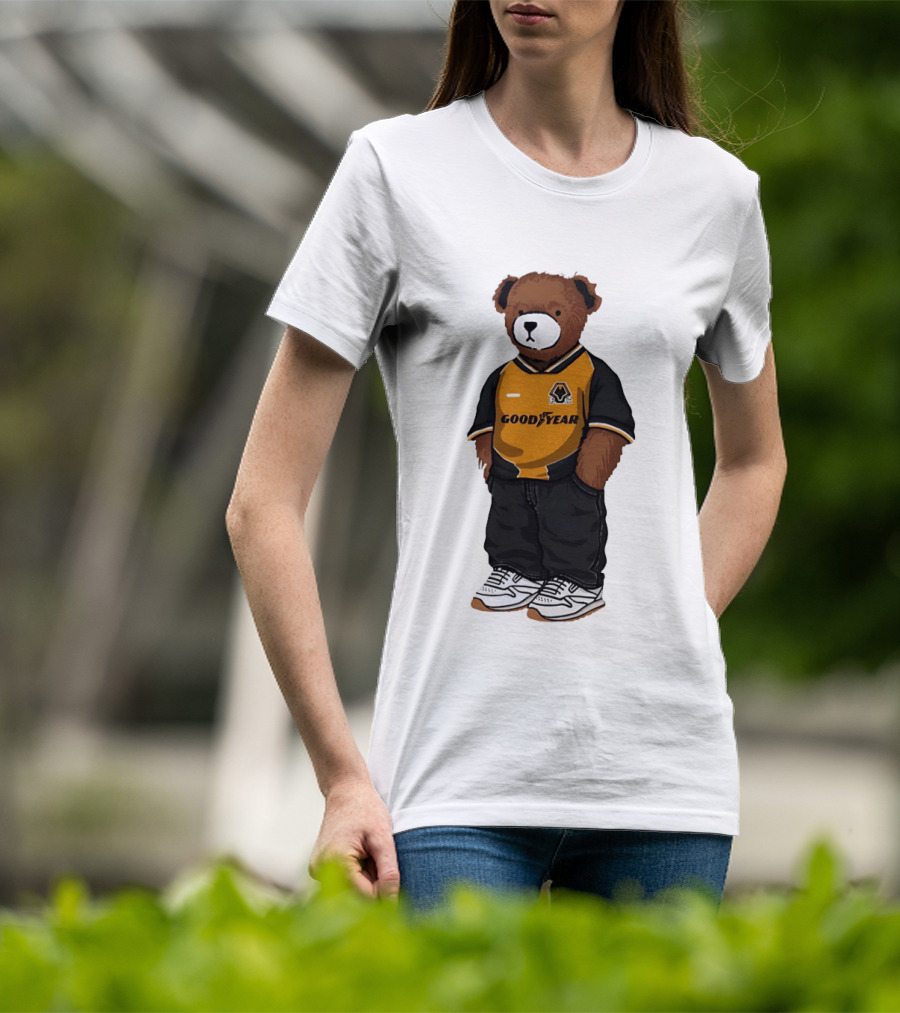 Wolverhampton Wanderers Goodyear Jersey Bear T-Shirt