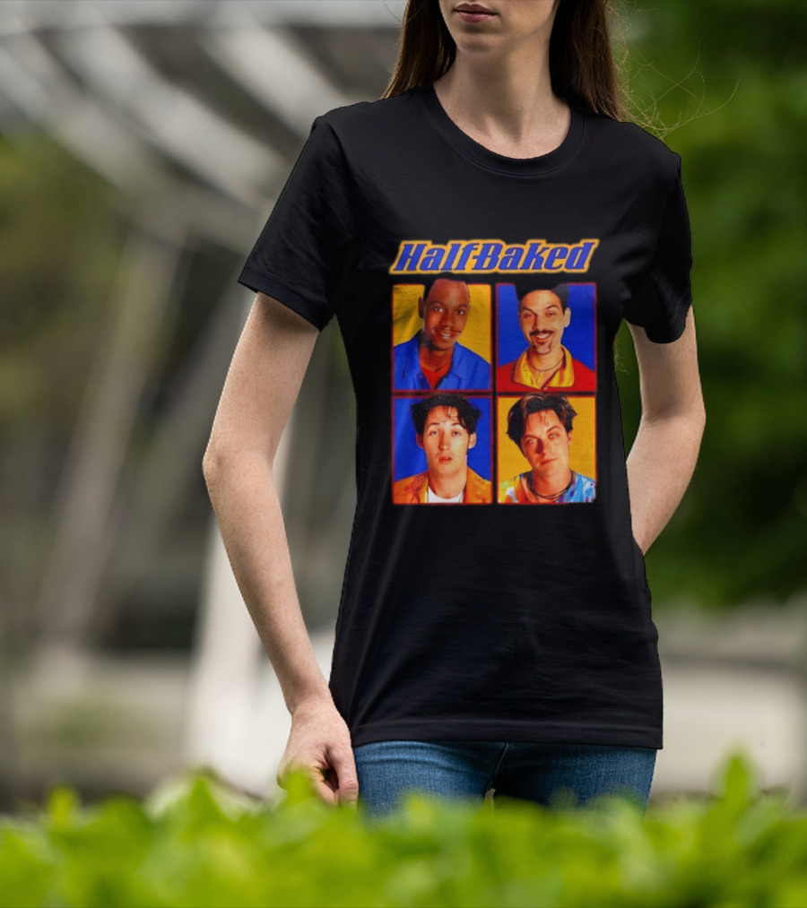 Half Baked Movie Characters Block T-Shirt