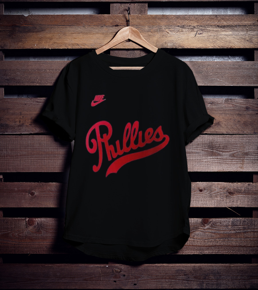 Philadelphia Phillies 2026 Field Of Dreams Phillies Nike Wordmark T-Shirt