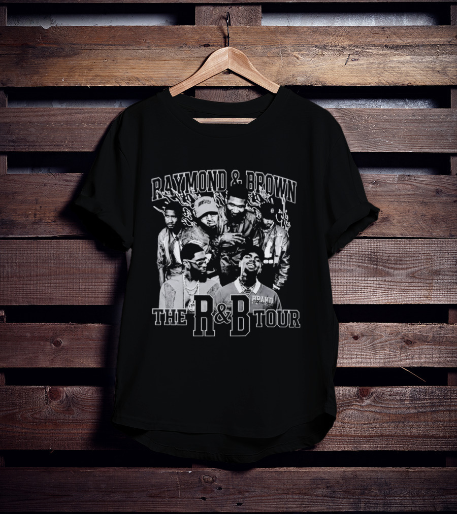 Raymond & Brown The R And B Tour Usher Chris Brown T-Shirt
