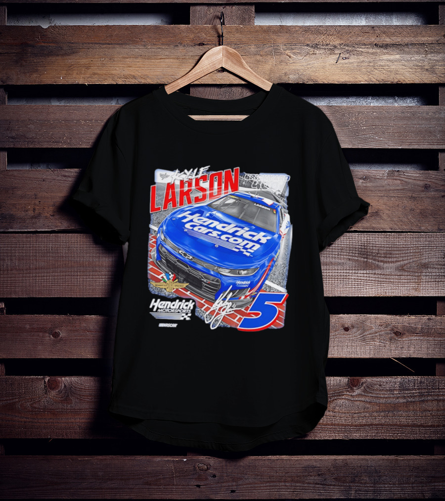 Kyle Larson Hendrick Motorsports No 5 Brickyard 400 T-Shirt