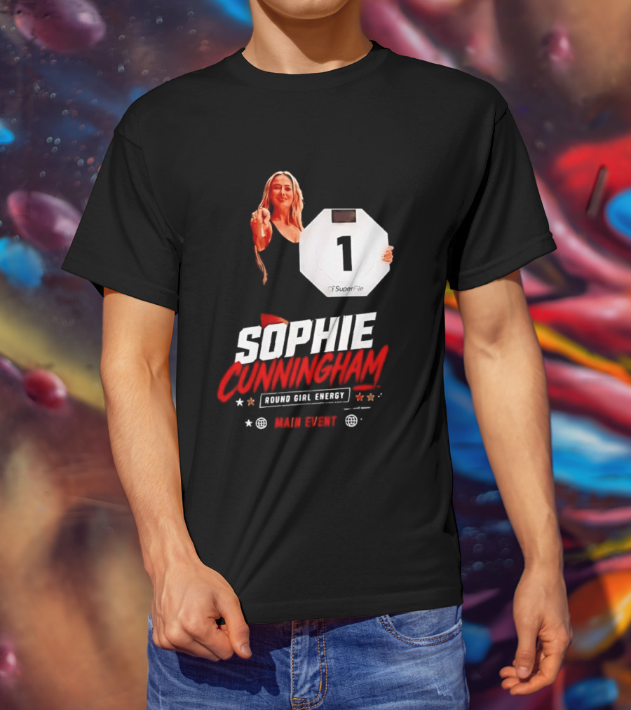 Sophie Cunningham Round Girl Energy Main Event 1 T-Shirt