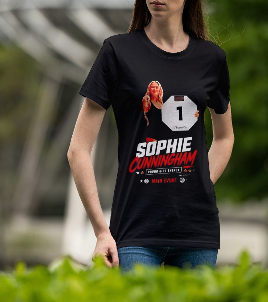Sophie Cunningham Round Girl Energy Main Event 1 T-Shirt
