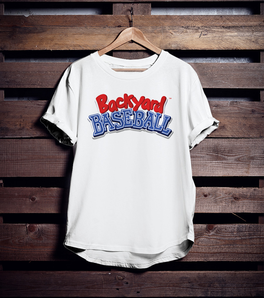 Backyard Baseball Iconic Classic Game Nostalgia T-Shirt