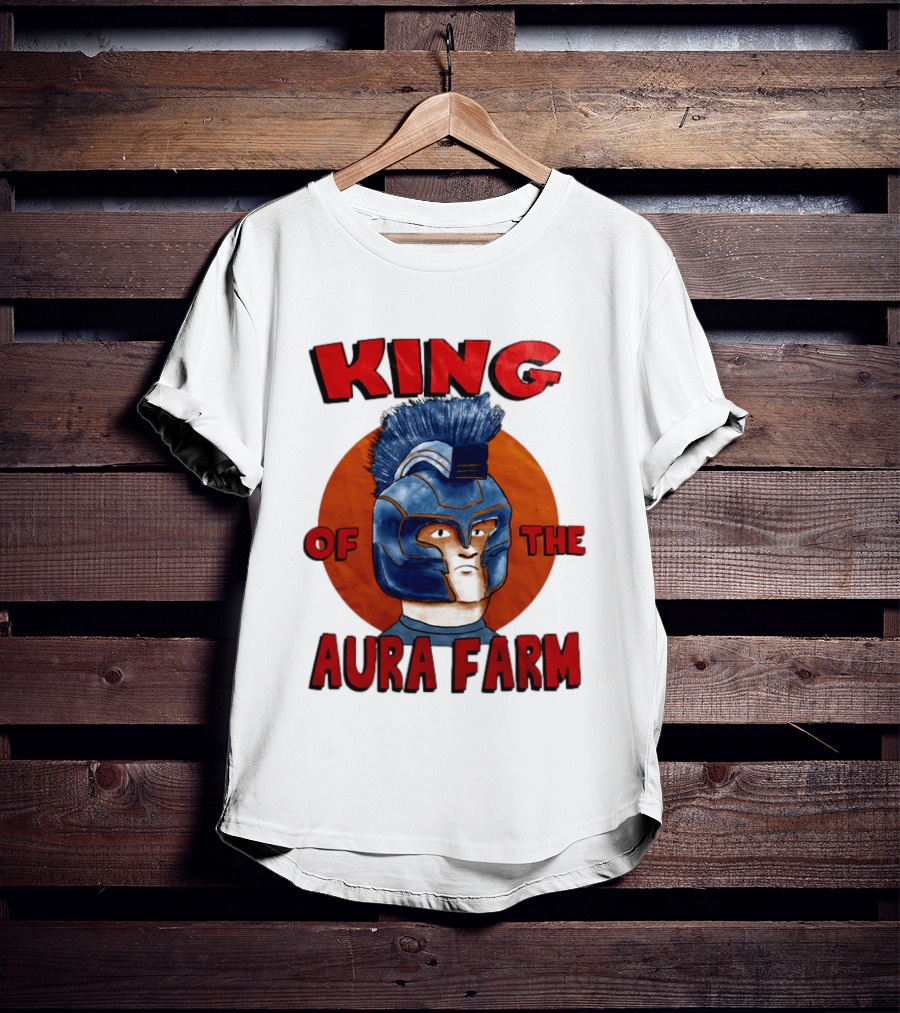 King Of The Aura Farm Hank Hill Helmet Warrior T-Shirt