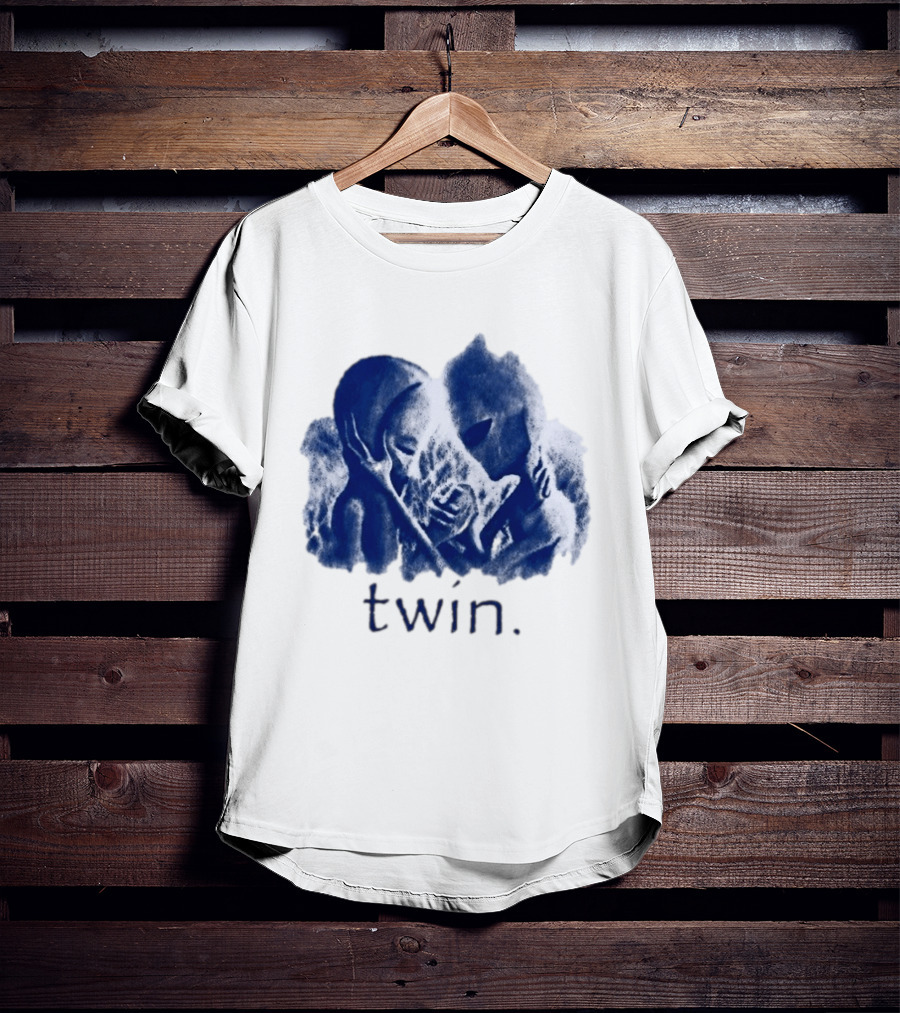 Twin Blue Alien 2026 Embrace T-Shirt