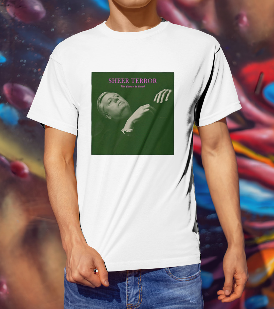 Sheer Terror The Queen Is Dead Punk Album Cover T-Shirt