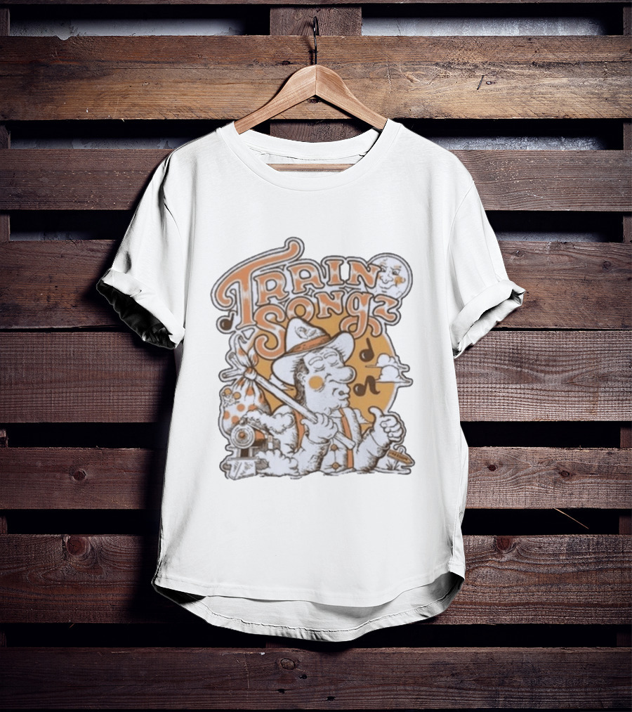 Train Songz Musical Tramp Smoke Moon Steam Engine Whistle T-Shirt