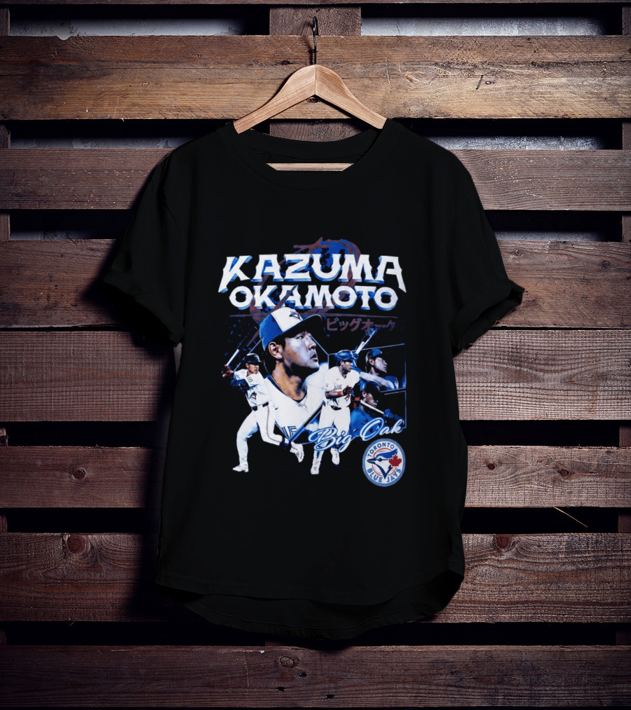 Kazuma Okamoto Big Oak Toronto Blue Jays T-Shirt