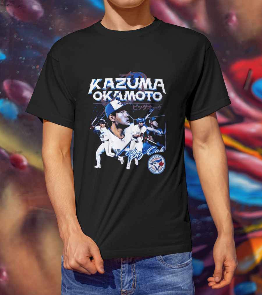 Kazuma Okamoto Big Oak Toronto Blue Jays T-Shirt