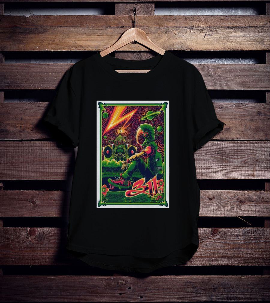 311 Merriweather Post Pavilion Columbia MD July 22 2026 Psychedelic Robot Alien T-Shirt